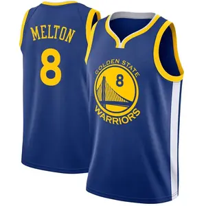 Golden State Warriors Swingman Blue De'Anthony Melton Jersey - Icon Edition - Men's