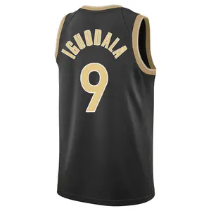 Golden State Warriors Swingman Gold Andre Iguodala Black Select Series Jersey - Youth