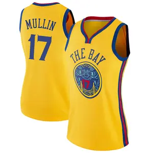 Golden State Warriors Swingman Gold Chris Mullin Jersey - City Edition - Women's