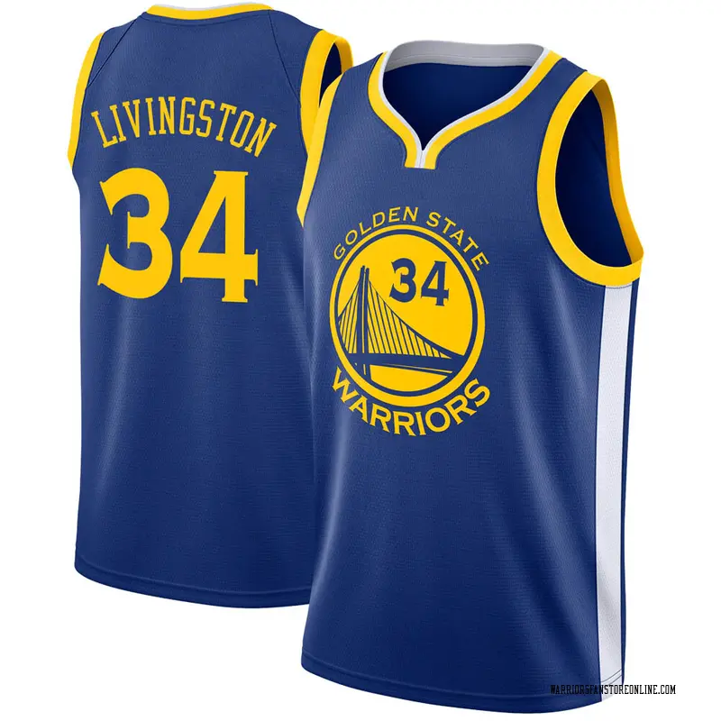 shaun livingston warriors jersey